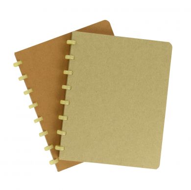 A5 Bio Notebook with White Lined Pages